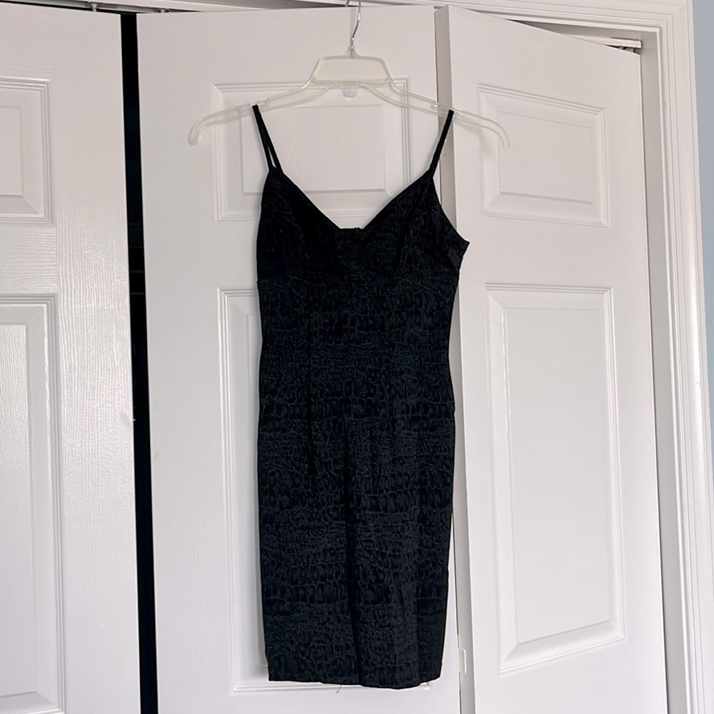 Tight Going Out Short Black Dress